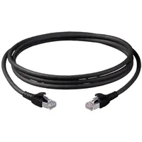 Corning Cable Systems Corning Patchkabel Cat.6A 1m sw CCAAGB-G6002-A010-C0