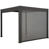 LECO Rollo 4 m zur Lamellenpergola DELUXE anthrazit