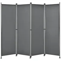 Pro.tec Modica Outdoor 170x215 cm Mittelgrau