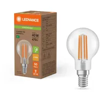 LEDVANCE LED-Tropfenlampe LCP40FilEEAS2.2827CL 2,2W E14 470 lm