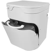 OGO® Kompakte Komposttoilette mit elektrischem Rührwerk weiß