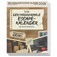 Heye Stefan Heine Der paranormale Escape-Kalender 2026