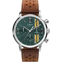 Timex Chronograph 'Marlin' Herren Uhr TW2W99100 - Braun/Grün