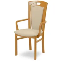 Home Affaire Esszimmerstuhl »FERDI, Armlehnstuhl, Made in Italy, Massivholz«