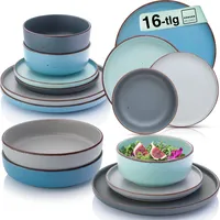 Sänger Sänger, Geschirrset, Bombay Sky Shades 16 Stück)