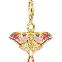 Thomas Sabo Charm Nachtfalter bunt Silber 2209-565-7