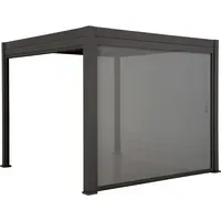 LECO Rollo 3 m zur Lamellenpergola DELUXE anthrazit