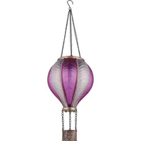 GLOBO Solarleuchte Ballon Rosa Pink 46,5cm