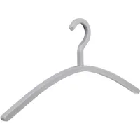 PieperConcept Kleiderbügel PIEPERCONCEPT "Carree", silber (silberfarben), B:46cm H:20cm T:1,5cm,
