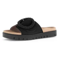 Gabor Pantolette in schwarz