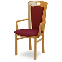 Home Affaire Esszimmerstuhl »FERDI, Armlehnstuhl, Made in Italy, Massivholz«