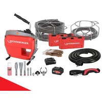 Rothenberger R600 VarioClean + Spiral/Werkzeugset - 1000003346