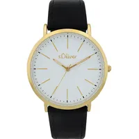 S.Oliver Herrenuhr Leder 2039518