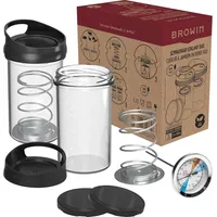 Lilawelt24 Glasschinkenkocher Duo-Set Edelstahl