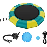 Vevor Aufblasbarer Wassertrampolin Leiter, Wasserdichte, Abriebfeste, Wassertrampoline 3,96 m