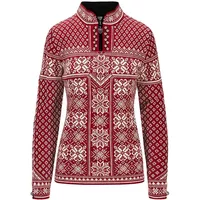 Dale of Norway Peace Sweater Rot/Weiß M