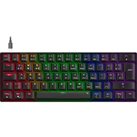 Speedlink ATMOS RGB Regenbogen Mechanische 60%, Gaming Tastatur mit