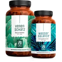 NATURTREU Schwere-Beine-Paket: Wasserbalance, Venenschatz - Naturtreu® 115 g
