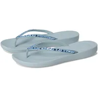 FitFlop Iqushion Multi-Crystal Ergonomic Flip-Flops Flipflop, blau 37 EU