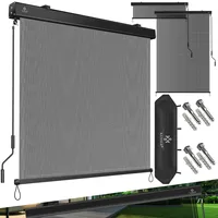 Kesser Senkrechtmarkise 160 x 250 cm grau