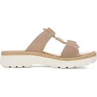 ARA Sandalette CAPRI-S, Rauleder, beige Damen - Beige -
