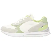 Rieker Sneaker (Glattleder) W2400 weiss/grau/grün Damen