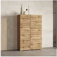 INOSIGN Highboard »Metric, Breite 92cm, moderne grifflose Hochkommode 3