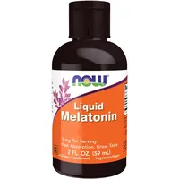 NOW Foods Flüssiges Melatonin 3 mg 59 ml