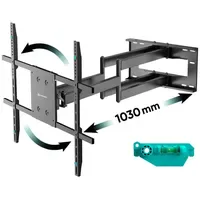ONKRON TV Wandhalterung 42"-110", 100 kg, Schwarz