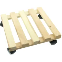 Frank Flechtwaren Pflanzenroller Natur Blumenkasten Schale Pflanzkorb Pflanzschale Blumentopf