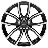 Autec Vidron Schwarz poliert Alufelge 18 Zoll ET38 5x114