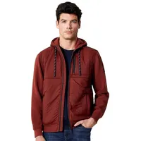 CasaModa Sweatjacke in Mittelrot | Gr.: M