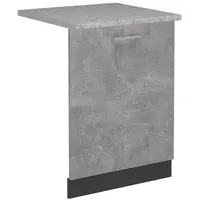 Vicco Geschirrspülblende R-Line, 60 cm, AP Anthrazit