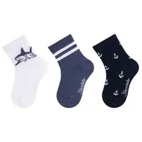 Sterntaler Sterntaler® Feinsöckchen Socken 3er-Pack Hai (3-Paar, 3er-Pack) angenehm