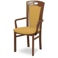 Home Affaire Esszimmerstuhl »FERDI, Armlehnstuhl, Made in Italy, Massivholz«