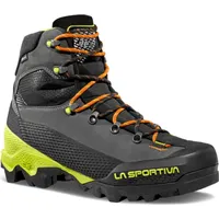 La Sportiva Aequilibrium LT GTX (Exkursions-Bergwandern, Nubukleder, wasserdicht) carbongrau/lime