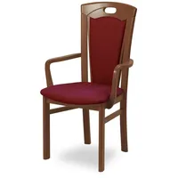 Home Affaire Esszimmerstuhl »FERDI, Armlehnstuhl, Made in Italy, Massivholz«