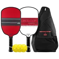 Joola Agassi/graf Champion Pickleball-set - Black / Red /
