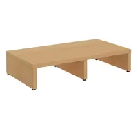 CARO-Möbel Monitorständer Bildschirmerhöhung 50 x 10 x 27 cm