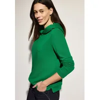 Cecil Basic Hoodie in Grün | Gr.: S