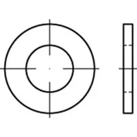 Industrial Quality Supplies ISO 7089 Leichtmetall 16mm (17x30x3 )