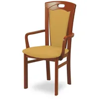 Home Affaire Esszimmerstuhl »FERDI, Armlehnstuhl, Made in Italy, Massivholz«