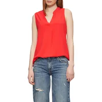 QS Bluse - rot - 34