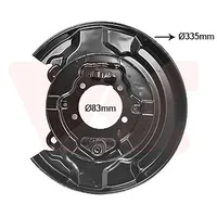 Van Wezel Spritzblech, Bremsscheibe 5308373