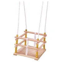 IDENA Gitterschaukel Holz 30x30cm TÜV und GS geprüft