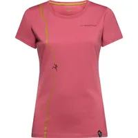 La Sportiva Route Damen T-Shirt-Pink-Rosa-L