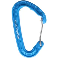 Wild Country Astro Schnappkarabiner-Blau-One Size