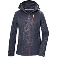 KILLTEC Damen Softshelljacke/Outdoorjacke mit abzippbarer Kapuze KOS 122 WMN