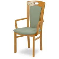 Home Affaire Esszimmerstuhl »FERDI, Armlehnstuhl, Made in Italy, Massivholz«