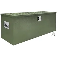 Trucky Deichselbox Werkzeugkasten Truckbox Anhänger Kiste Abschließbar Alubox Transportbox